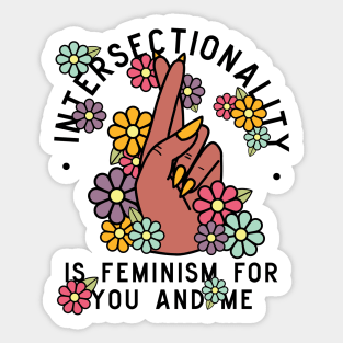 Intersectionality Feminism Sticker